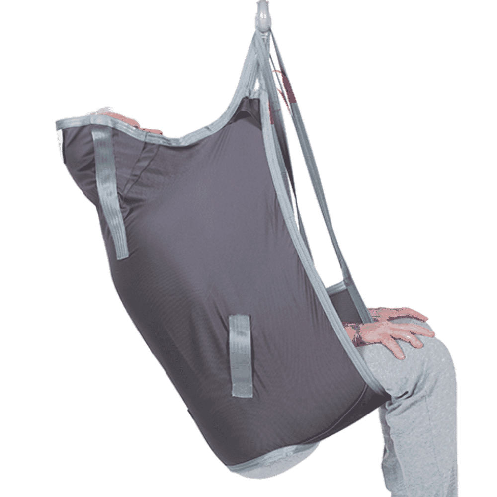 high back sling side