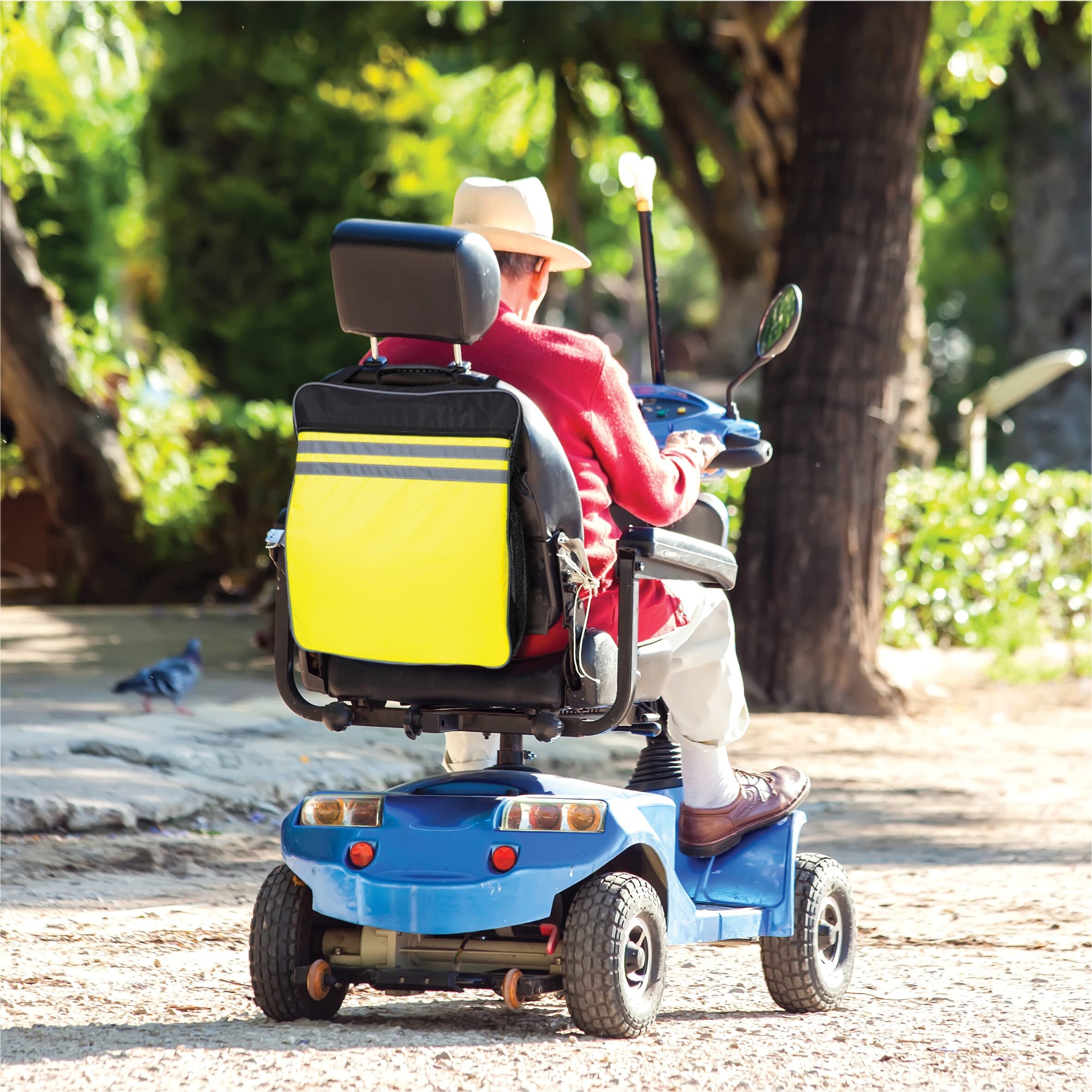 high visibility mobility scooter bag 7