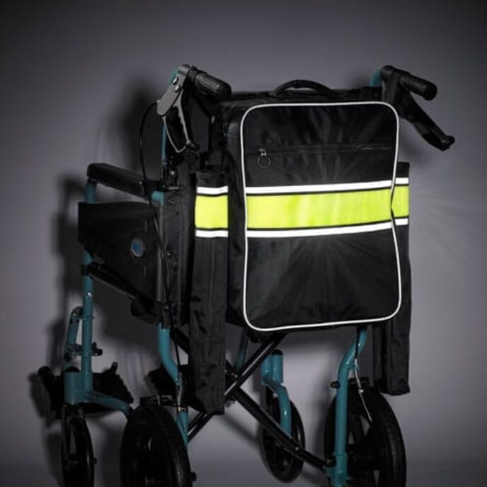 high visibility wheelchair bag