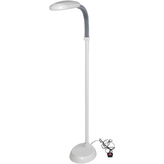 high vision lamp floor standing beige