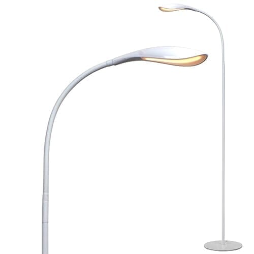 high vision led floor lamp white