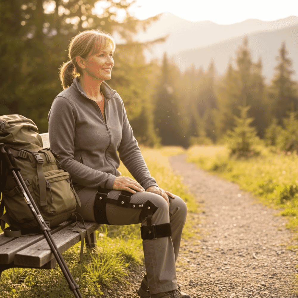 hinged swedish knee cage lifestyle