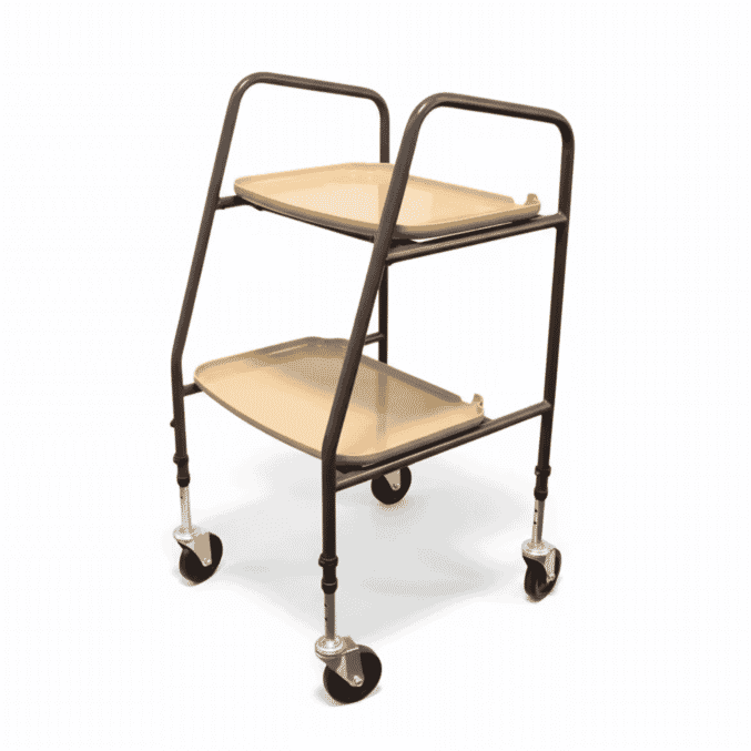 home helper trolley brown cream