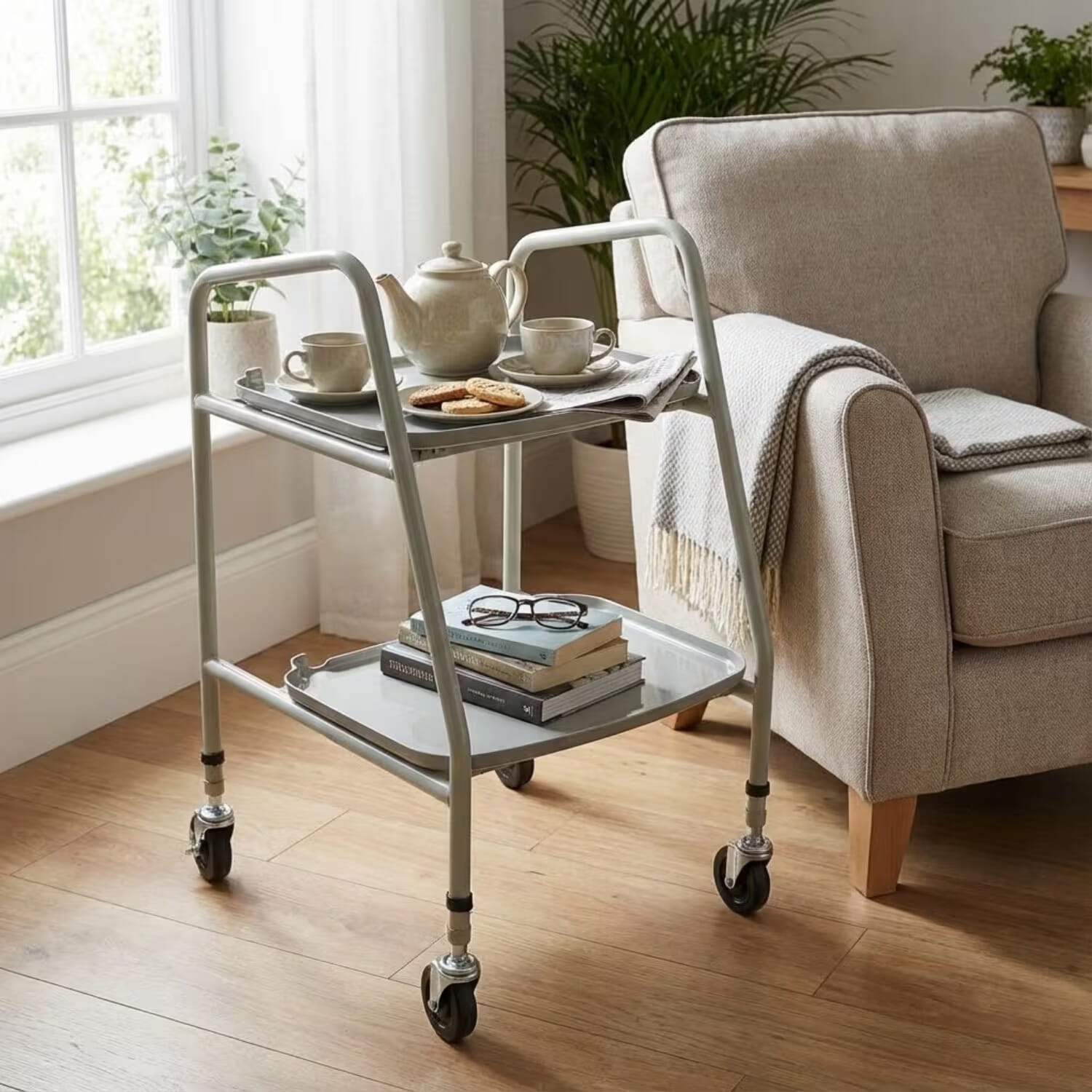 home helper trolley walker grey lifestyle
