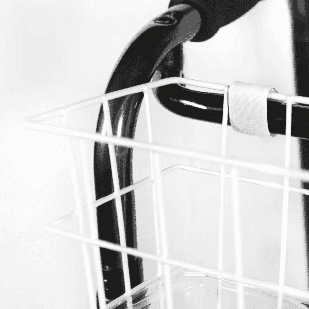 hook attach walker basket detail