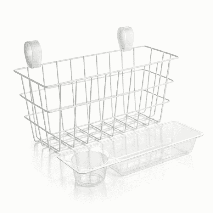 hook attach walker basket