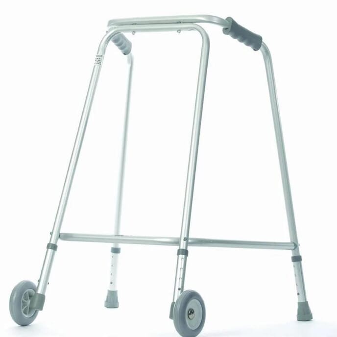 hospital frame with wheels 35 38 inch handgrip height