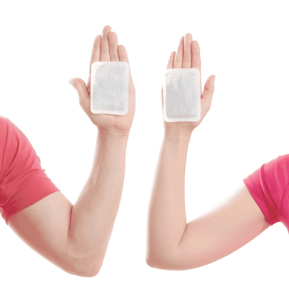 hotteeze hand warmer in use