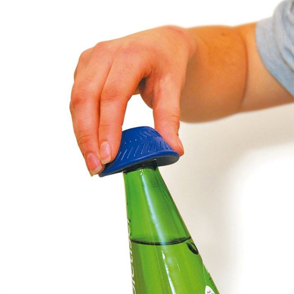 how to use the anti slip bottle opener