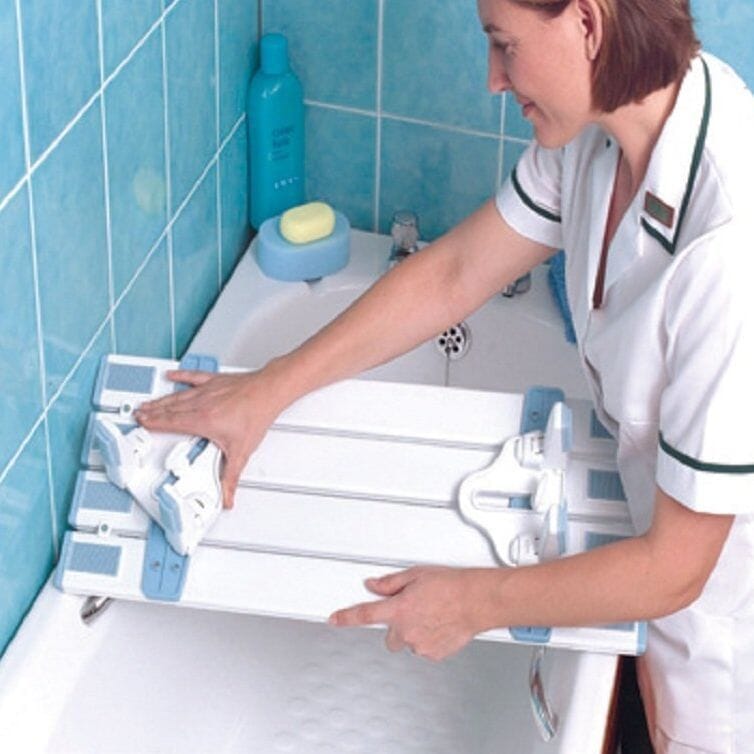 how to use the nuvo slatted shower board