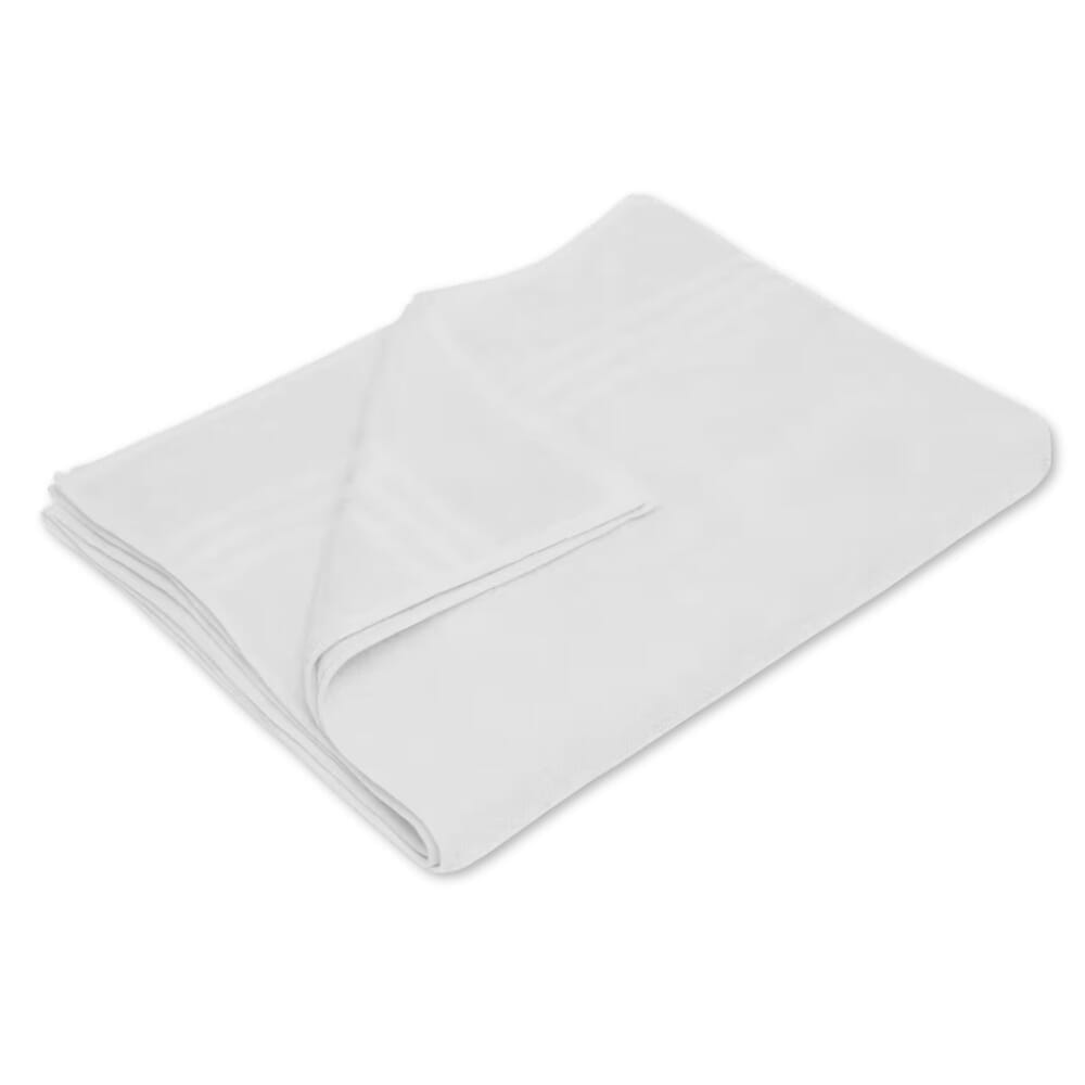 hunsbury bath sheets pack of 2 white single