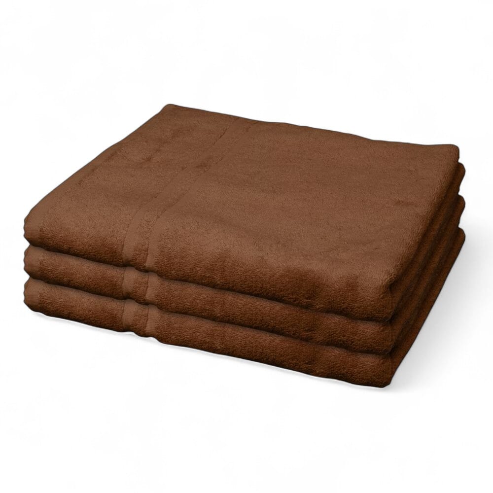 View Hunsbury Bath Towels Pack of 3 Brown information