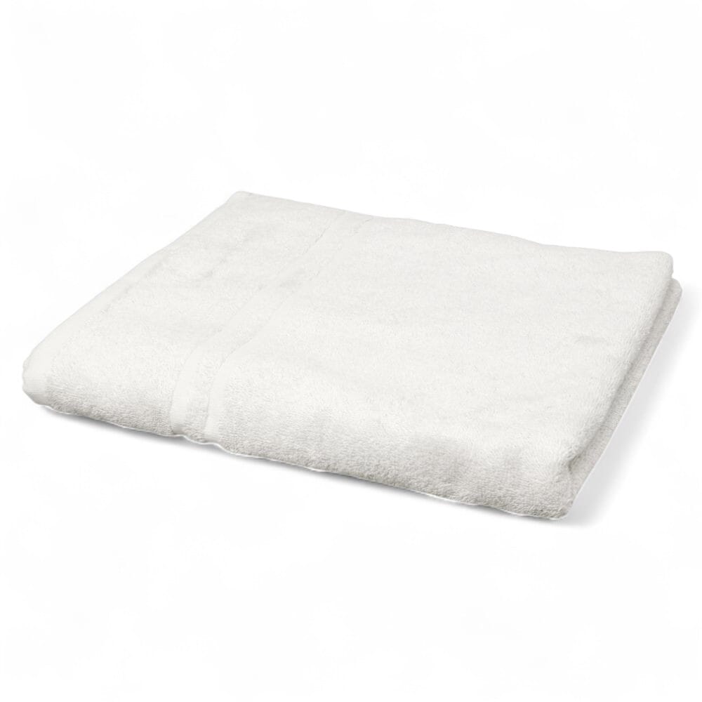 hunsbury bath towels pack of 3 white single