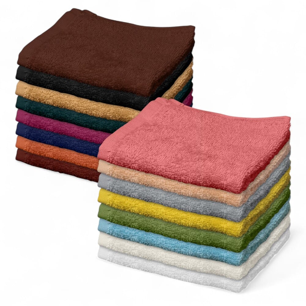 Hunsbury Face Cloths - Pack of 6