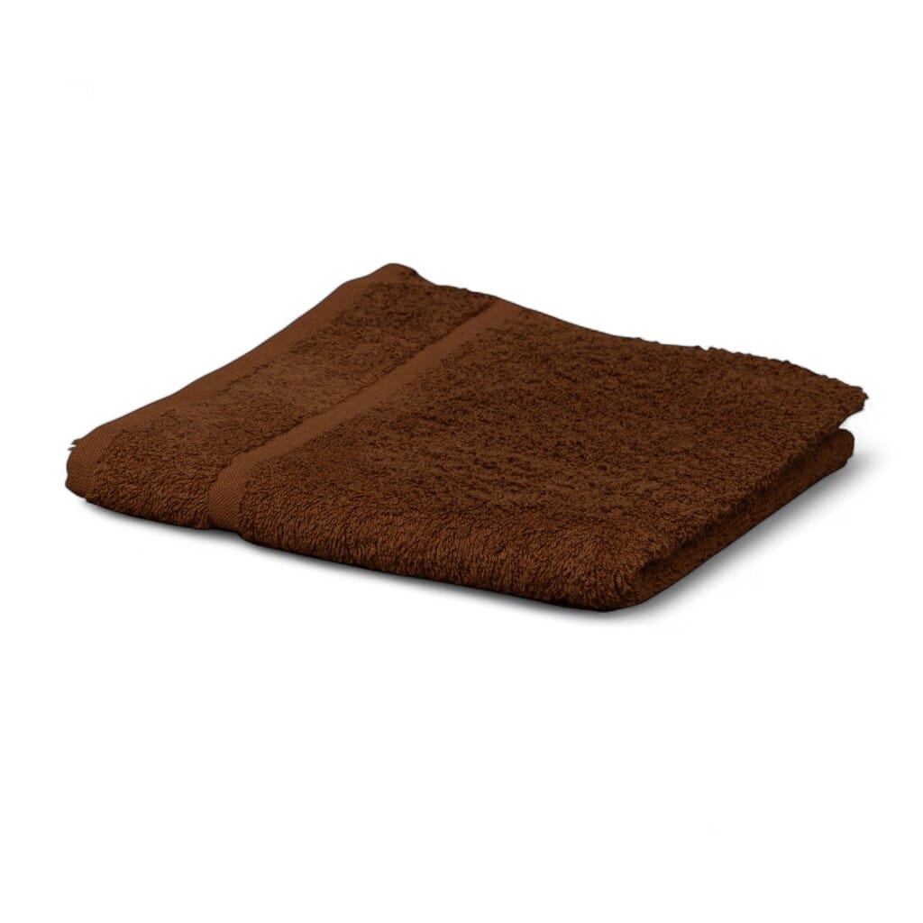 hunsbury hand towels pack of 6 brown single