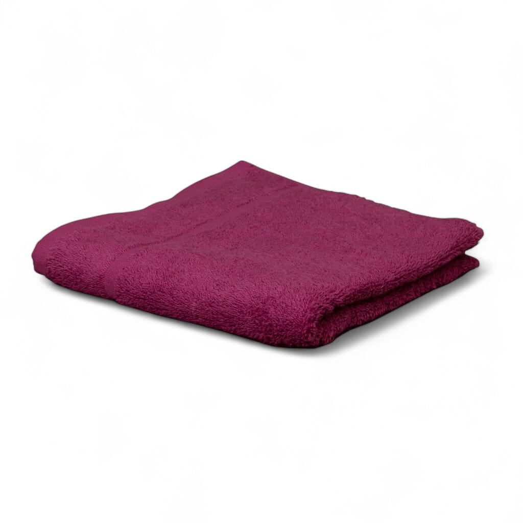 hunsbury hand towels pack of 6 festive plum single