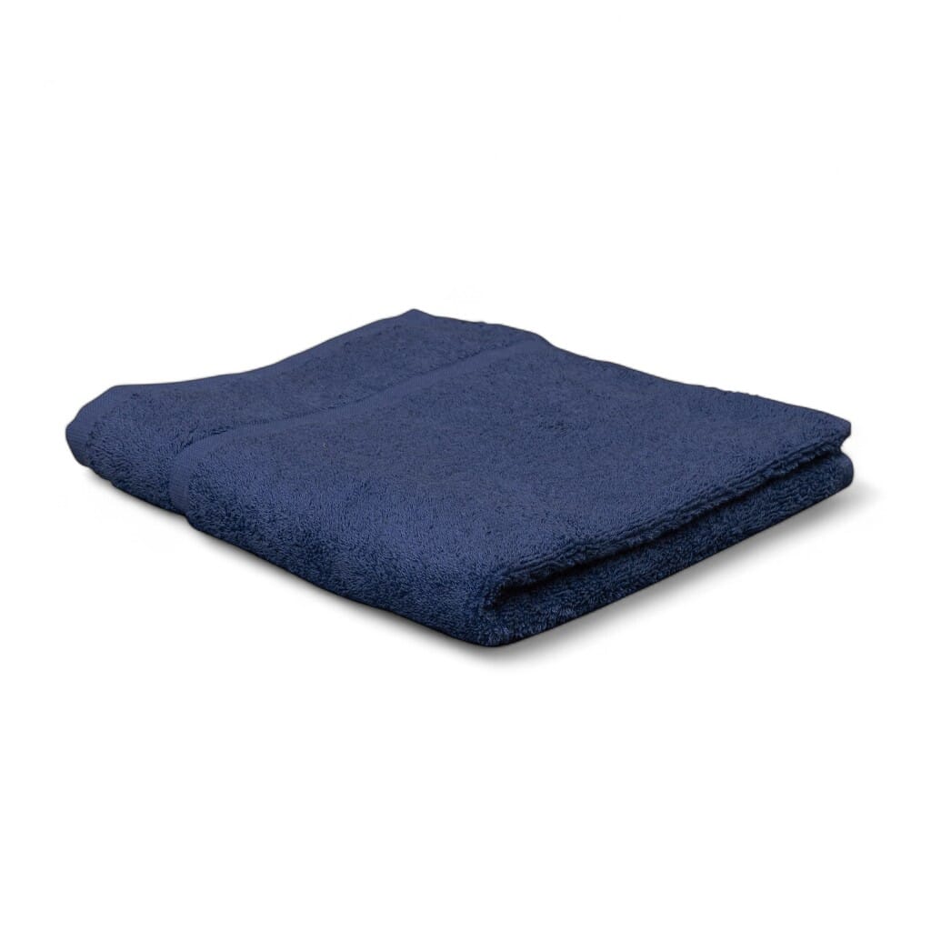 hunsbury hand towels pack of 6 navy single