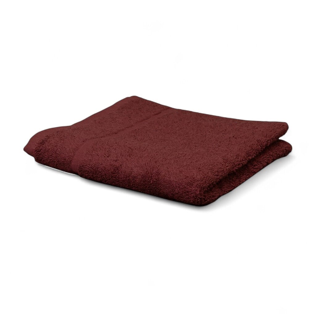 hunsbury hand towels pack of 6 wine single