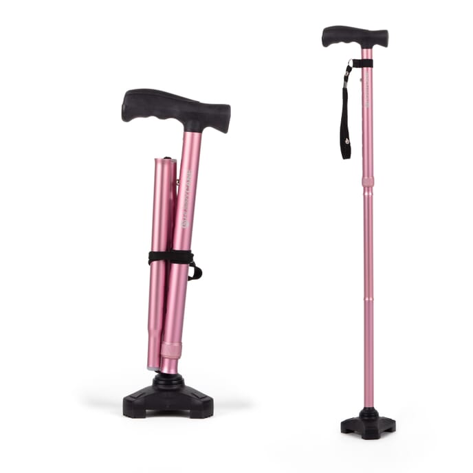 hurrycane walking stick pastel pink