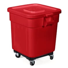 Huskee Laundry Bin - Red