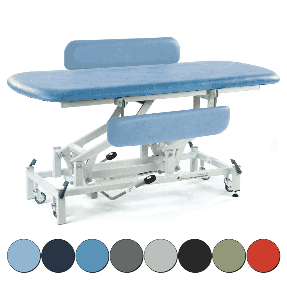 Hydraulic Height Changing Table with Padded Sides