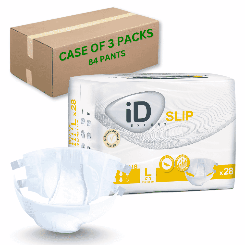 id expert slip pe extra plus large case of 84