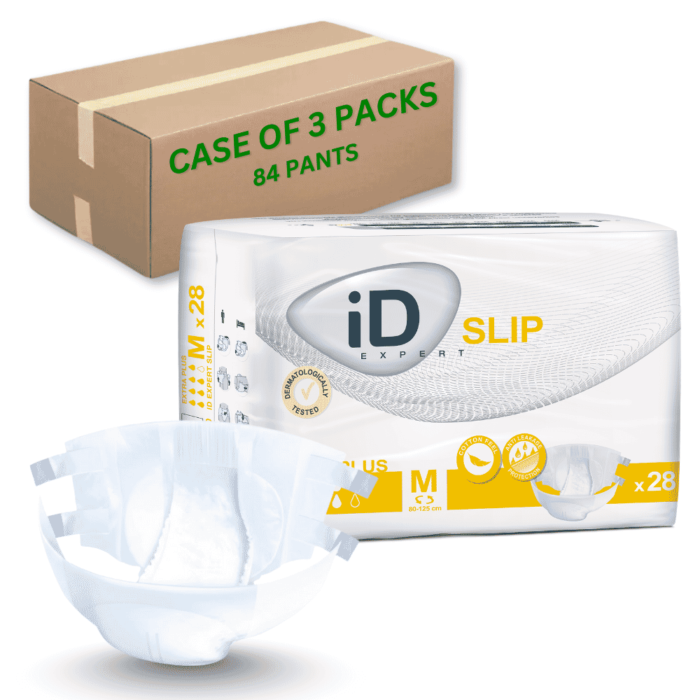 id expert slip pe extra plus medium case of 84