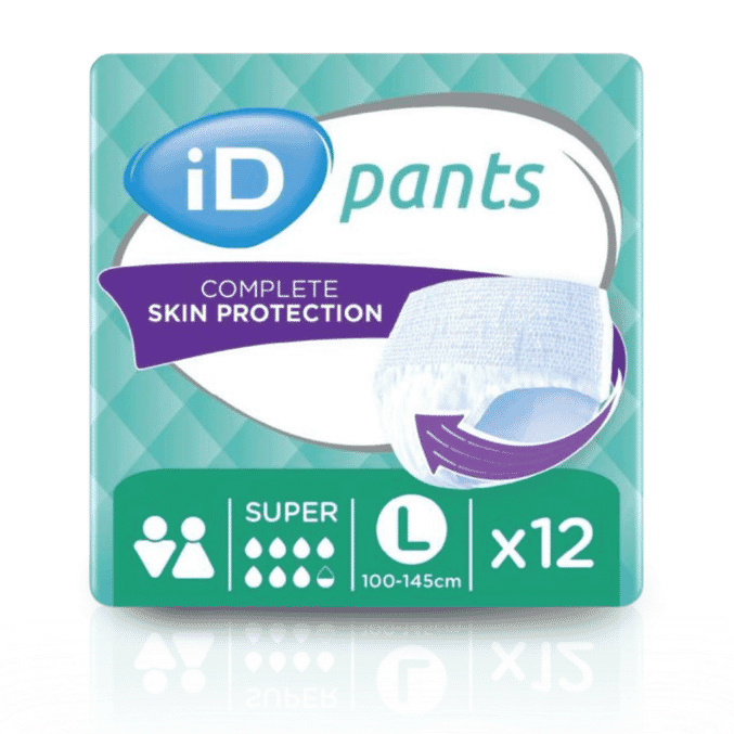 id pants super large pack of 12