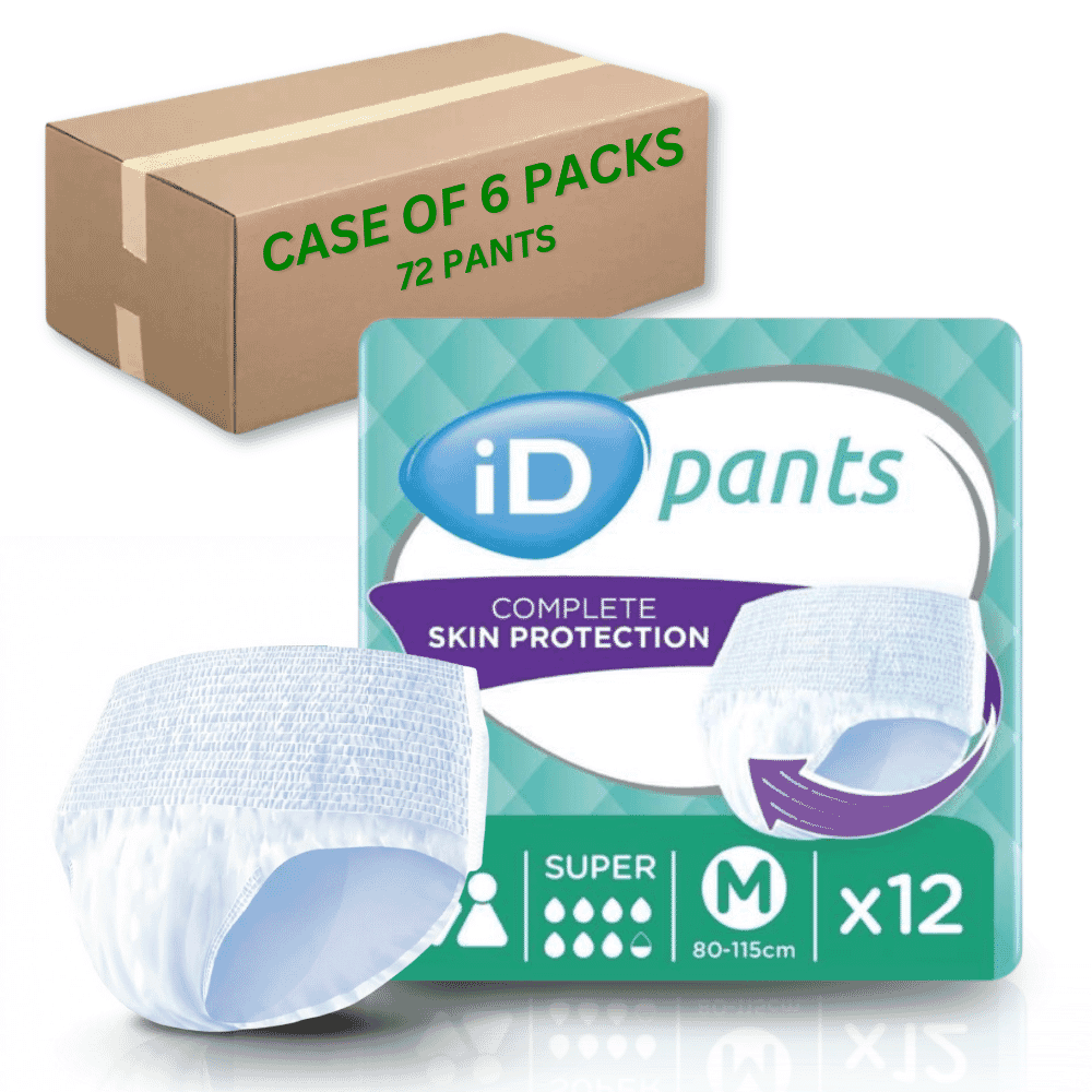 id pants super medium case of 72