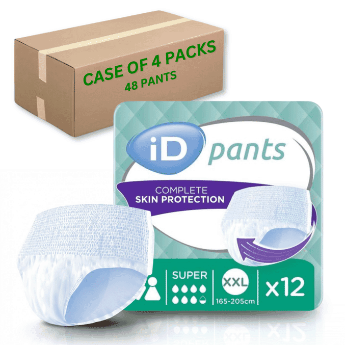 id pants super xxl case of 48
