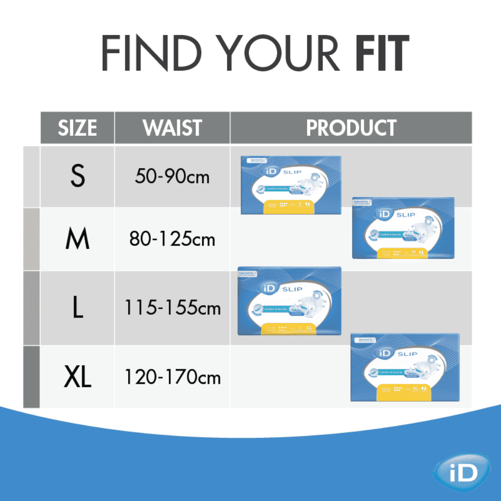 id slip extra plus size chart