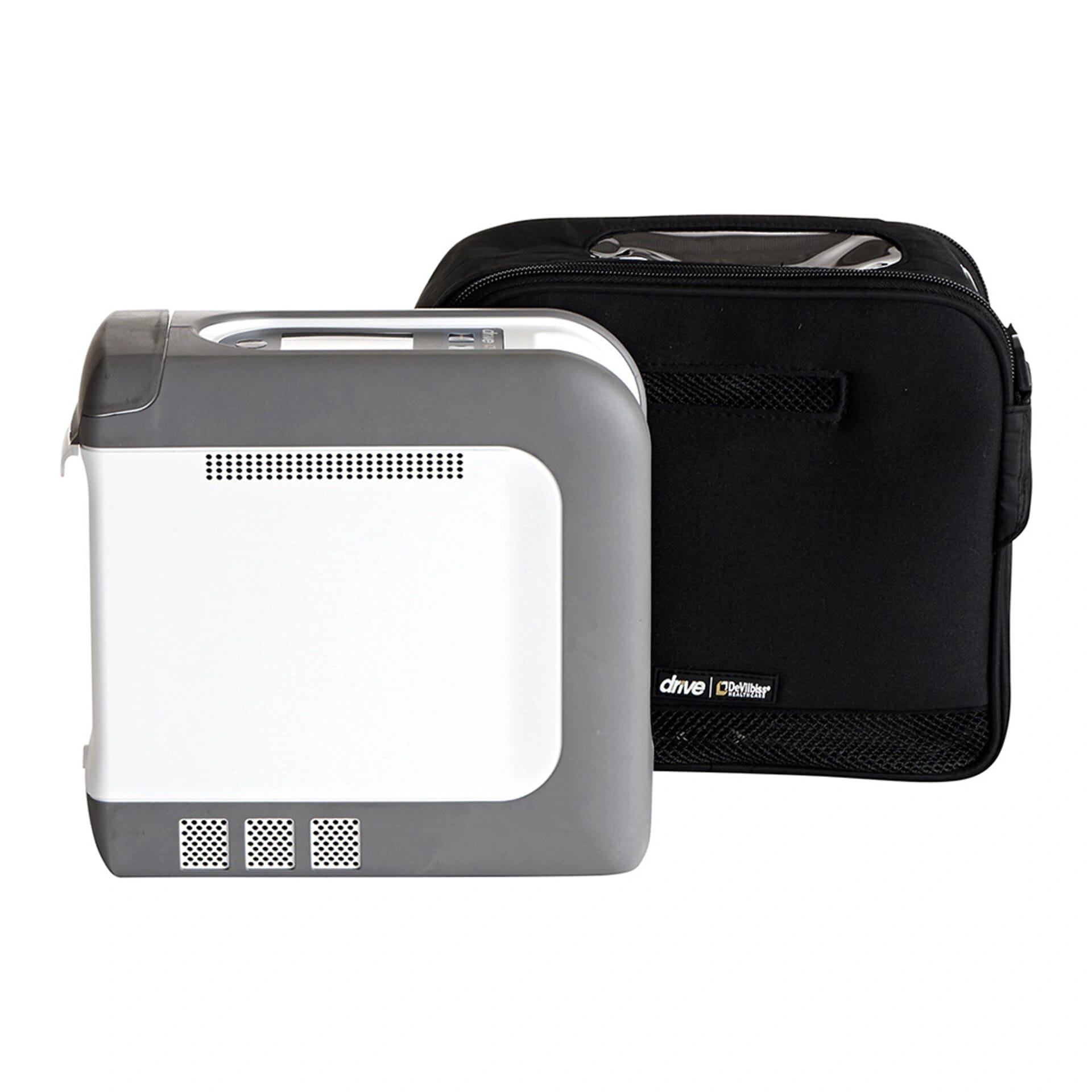 igo2 smartdose oxygen concentrator showing carry case