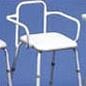 View Adjustable Height Stool With Back Arms information