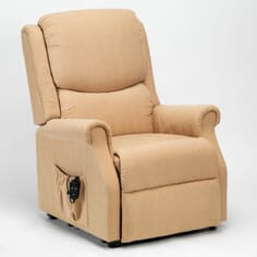 Indiana Rise and Recline Chair - Standard - Biscuit