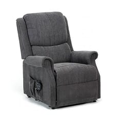 Indiana Rise and Recline Chair - Standard - Charcoal