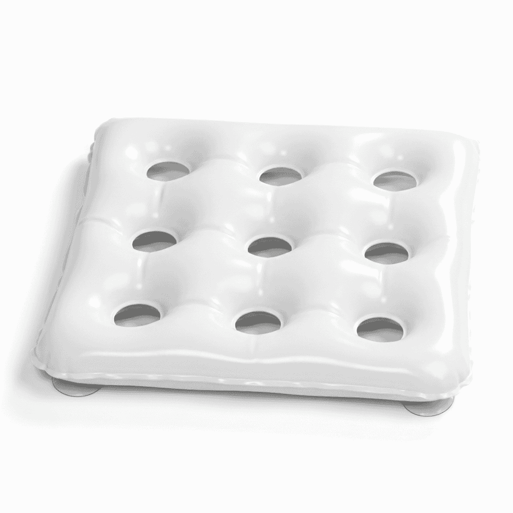 inflatable bath cushion detail