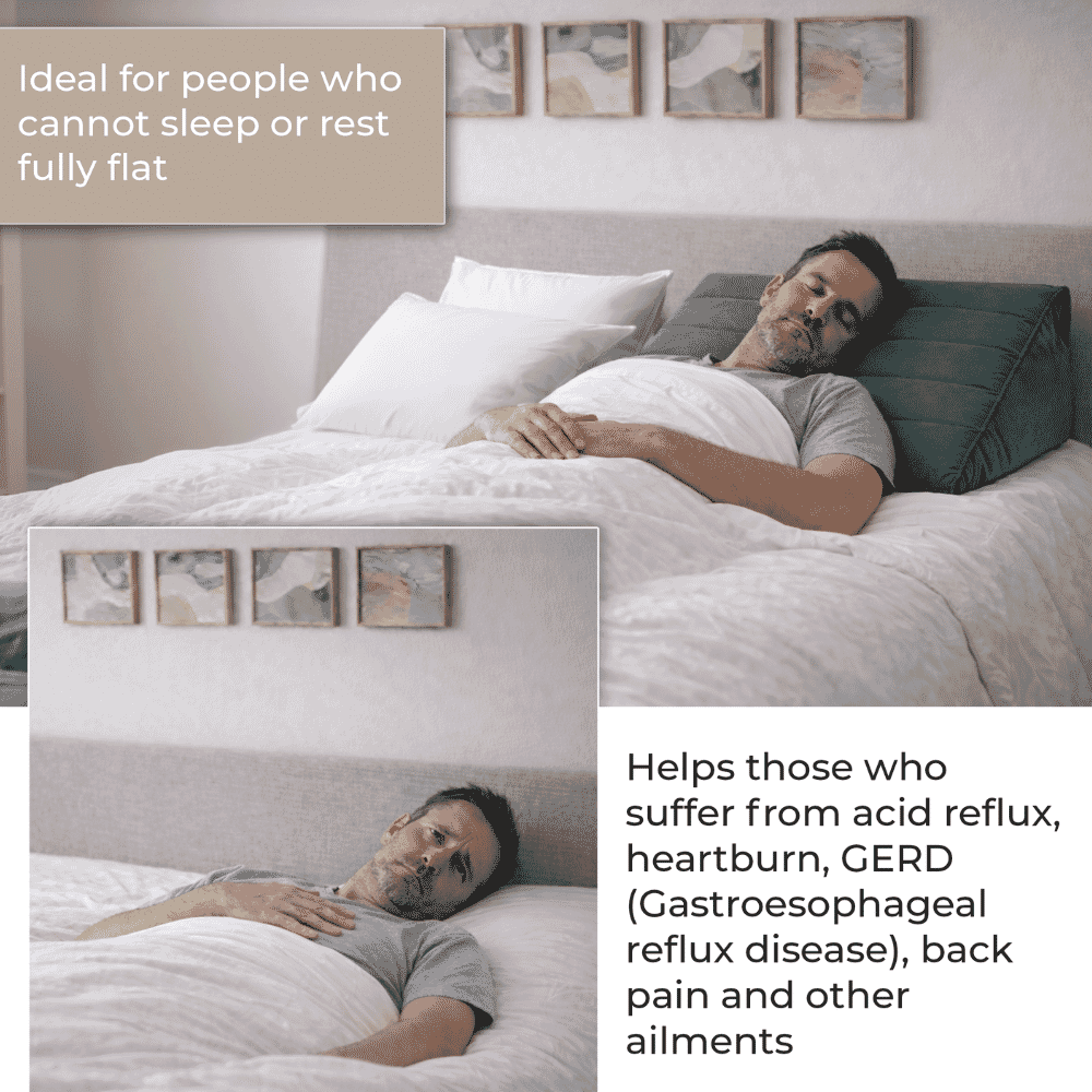 inflatable bed wedge features