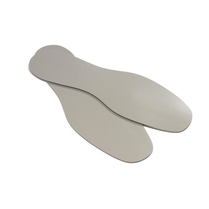 insoles grey poron 3mm universal size