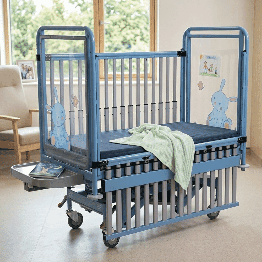 inspiration 2 cot with cpr and lullaby ve mattress in situ