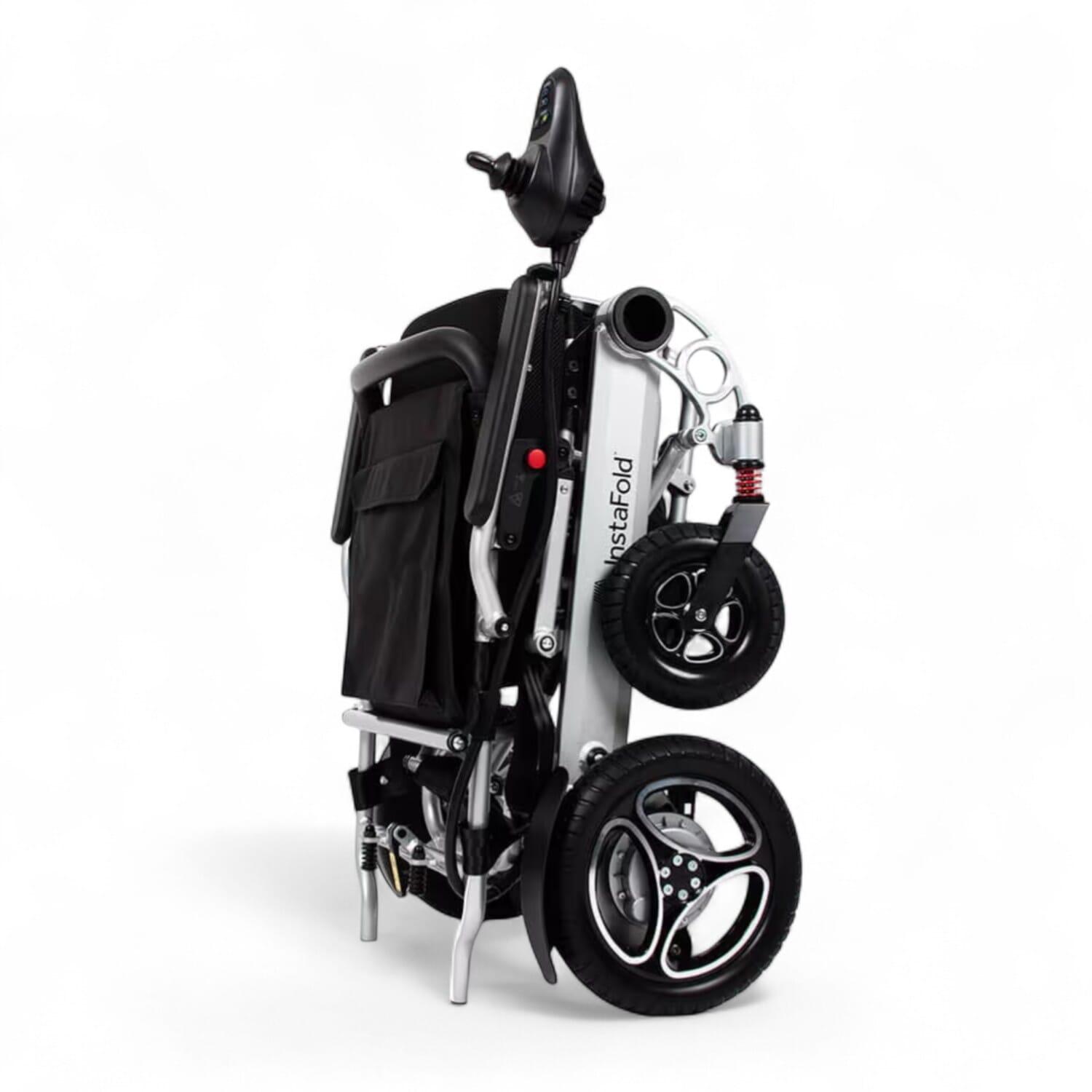 instafold electric wheelchair folded