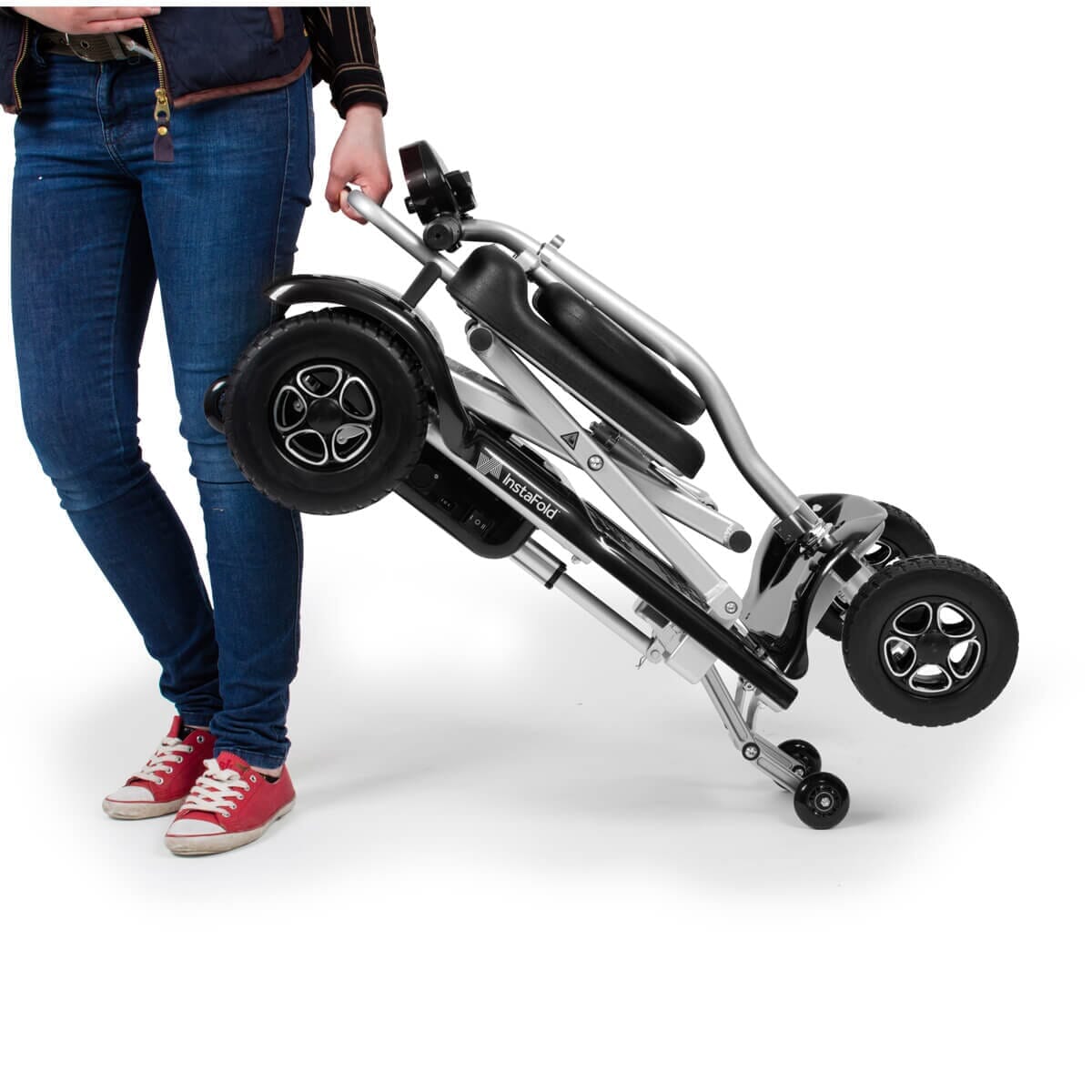 instafold folding mobility scooter easy to transport