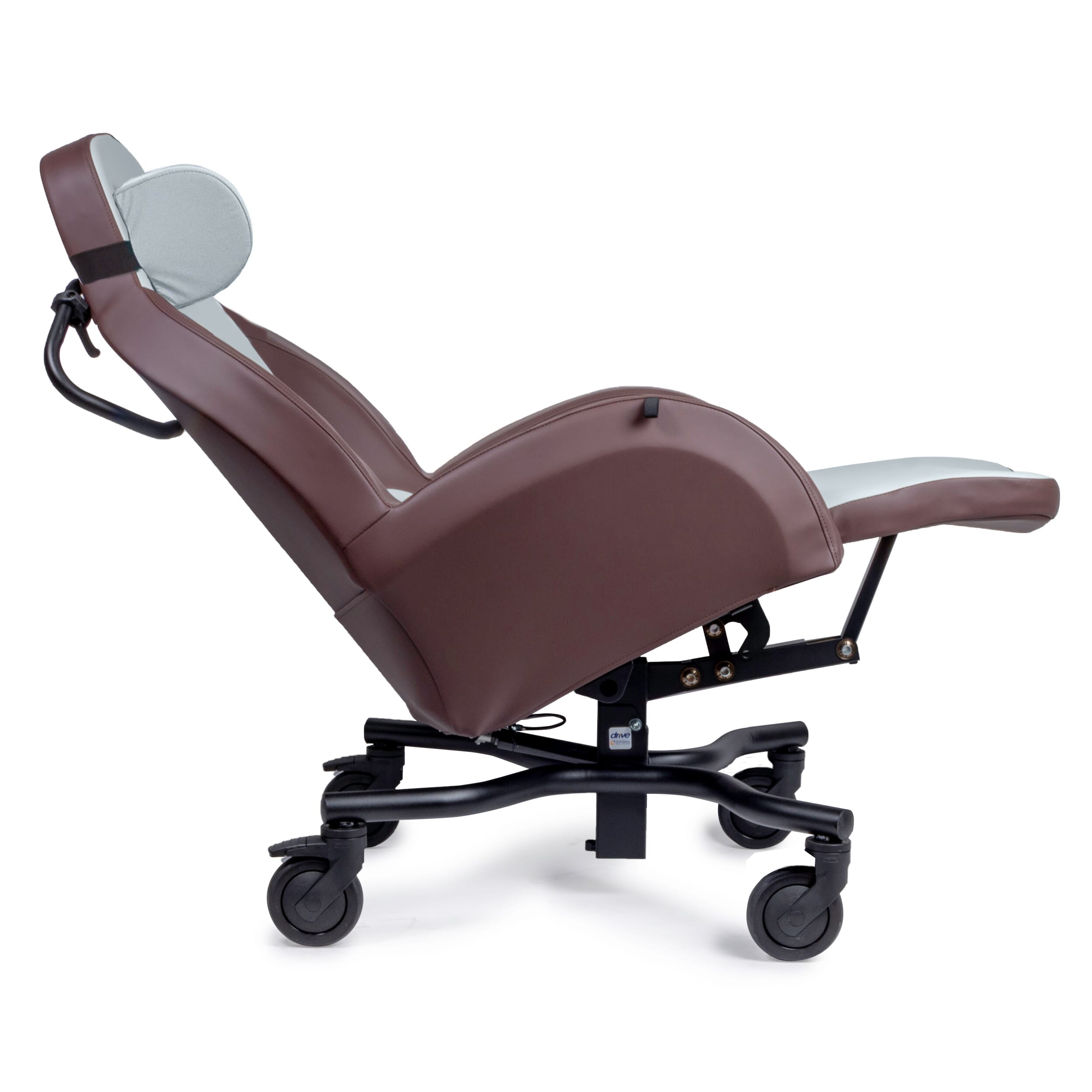integra tilt in space shell chair tilted back