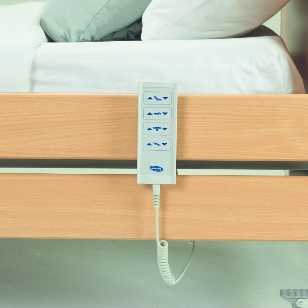 invacare accent profiling bed control
