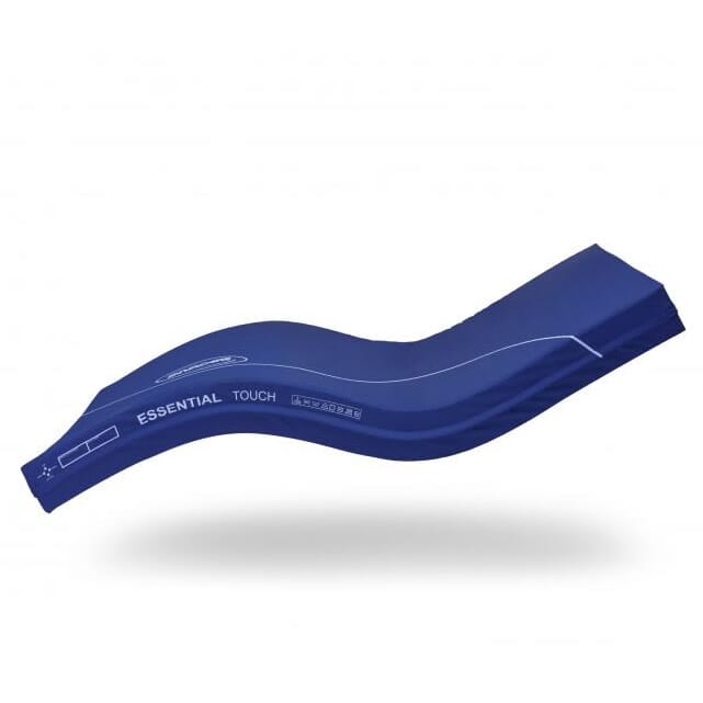 invacare essential touch profiling mattress from side