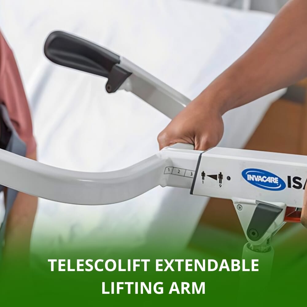 invacare isa 160 stand aid extendable lifting arm