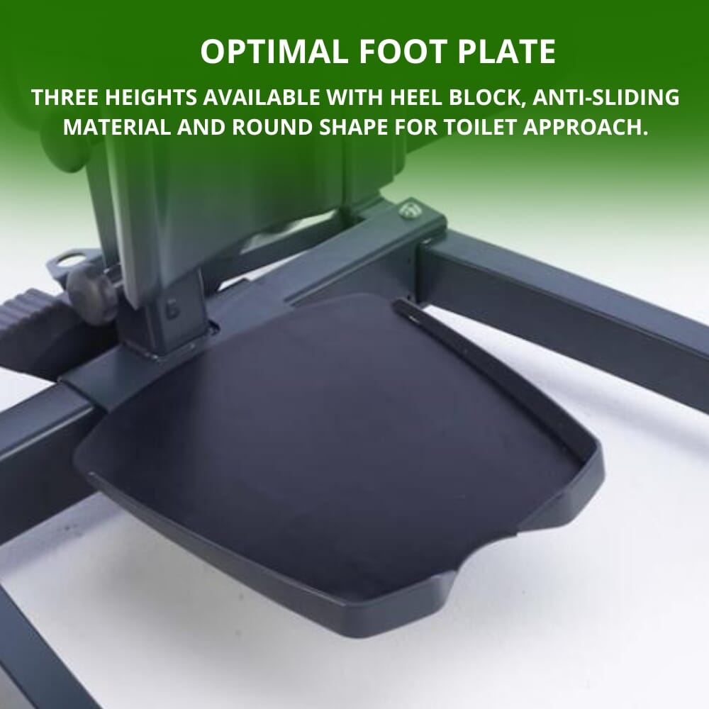 invacare isa 160 stand aid foot plate