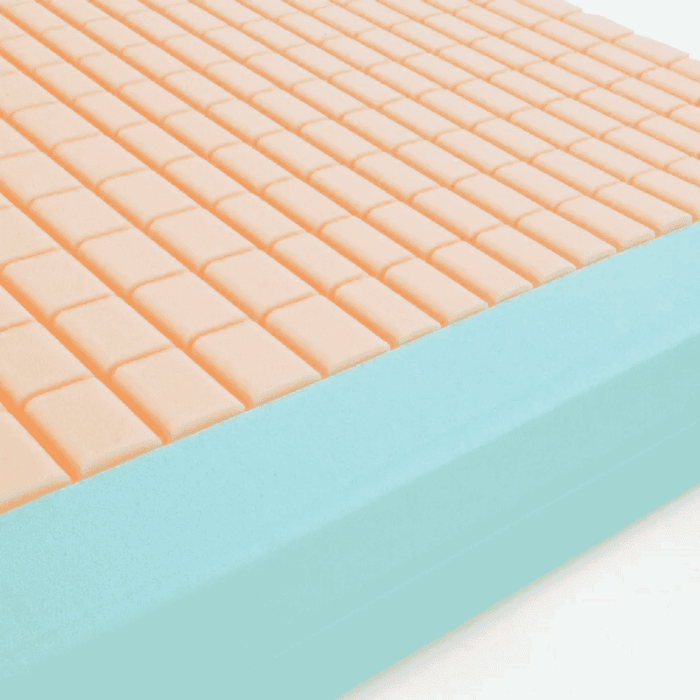 invacare softform pressure relief mattress cross section