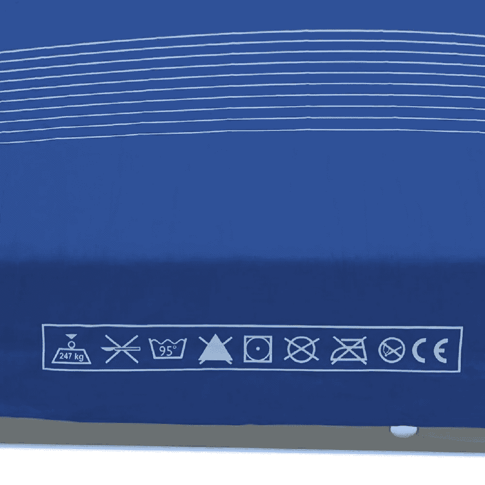 invacare softform pressure relief mattress labelling