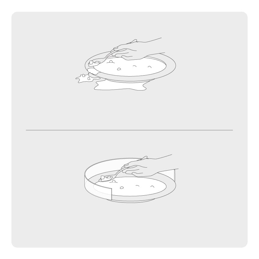 invisi plate surround infographic