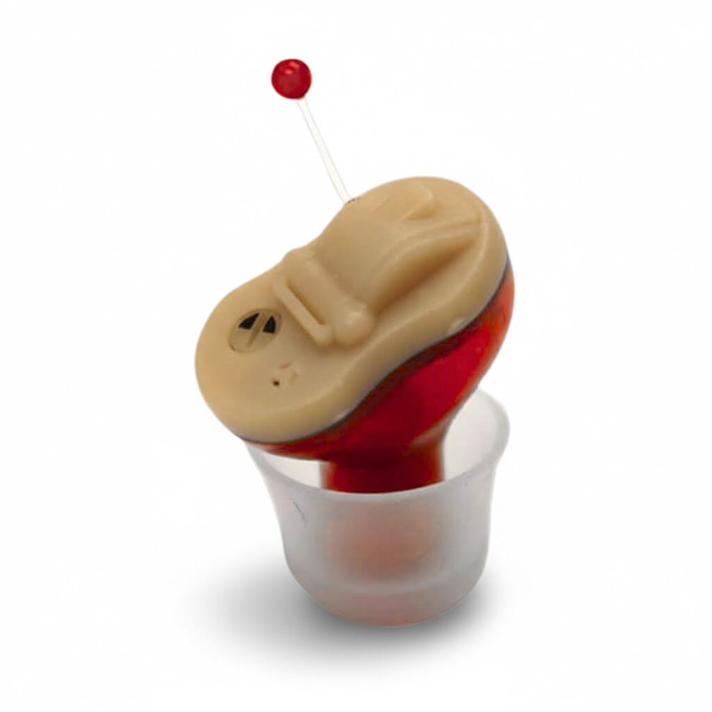 invisible hearing aid right ear